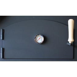 Thermomètre de porte pour four à bois