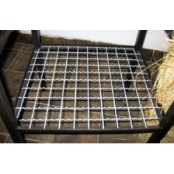 Grille de stockage du bois pour petits supports
